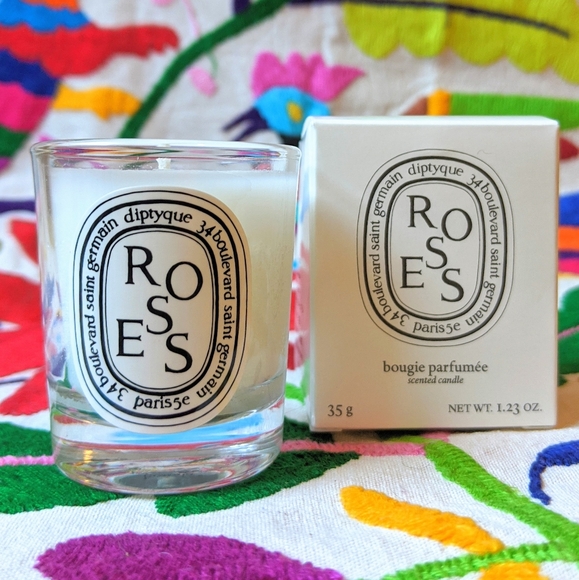 diptyque Other - Diptyque Roses Mini Scented Candle 1.23oz / 35g
